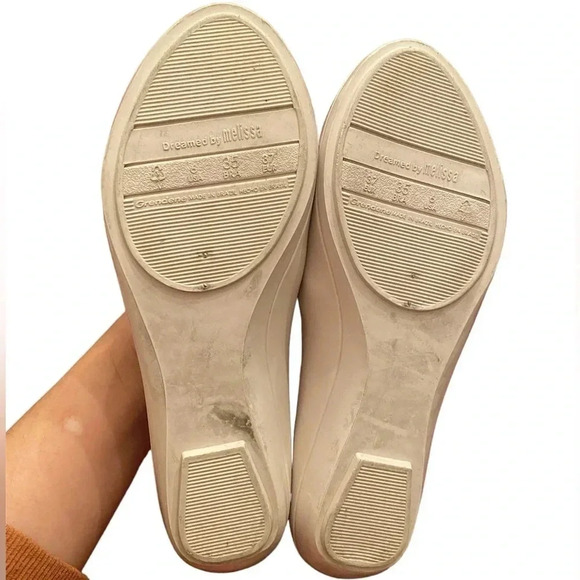 mel Dreamed by melissa Women's Pop Heart Ballet Flat - Picture 3 of 7